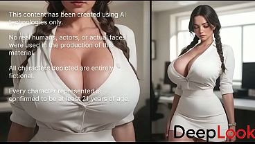 My boss made me stay in the office after work to fuck for a bad report[Ai]